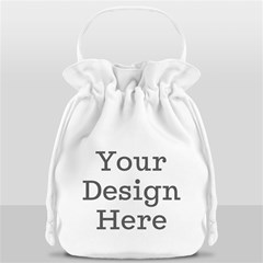 Drawstring Bucket Bag