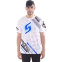 SDVX4 White Men s Sports Mesh Tee View1