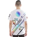 DDR Vivid White Men s Sports Mesh Tee View2