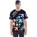 DDR Vivid Dark Men s Sports Mesh Tee View1