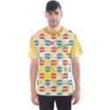 Pop n Music Pattern Shirt Men s Sports Mesh Tee View1