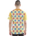 Pop n Music Pattern Shirt Men s Sports Mesh Tee View2