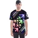 DDR Note Dark Men s Sports Mesh Tee View1