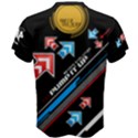 PIU Arrows Dark Cotton Men s Cotton Tee View2