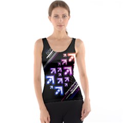 Ddr Rainbow Dark Women s Tank Top by concon