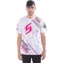 SDVX5 White Men s Sports Mesh Tee View1