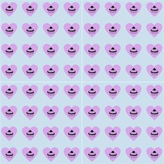 Blue Cupcake Fabric by snowwhitegirl