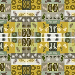 Earth Color Fabric by Aldona19
