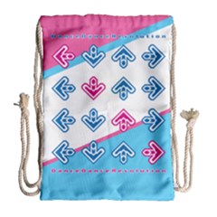 Ddr Drawstring Bag (large) by concon