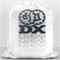 IIDX White Drawstring Bag (Large) View1