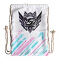 SDVX White Drawstring Bag (Large) View1