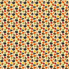 Thanksgiving Day Fabric by YANcow