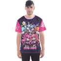 SDVX Vivid Wave Chibi Dark Men s Sports Mesh Tee View1