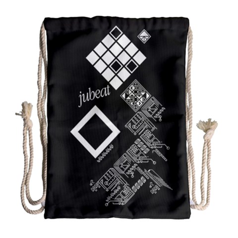 Jubeat Dark Drawstring Bag (large)