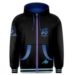 Ddr A20 Blue Men s Zipper Hoodie by concon