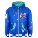 Taiko Blue Men s Zipper Hoodie View1