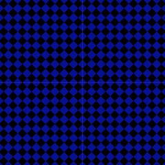 Block Fiesta - Admiral Blue & Black Fabric by FashionBoulevard