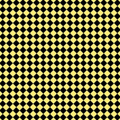 Block Fiesta - Blonde Yellow & Black Fabric by FashionBoulevard