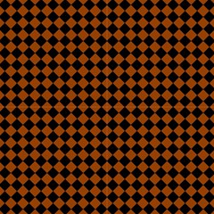 Block Fiesta - Burnt Orange & Black Fabric by FashionBoulevard