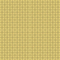 Timeless - Black & Mellow Yellow Fabric by FashionBoulevard