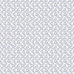 Cute Flowers - Silver Grey Fabric by FashionBoulevard