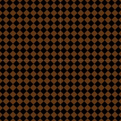 Block Fiesta Black And Caramel Brown Fabric by FashionBoulevard