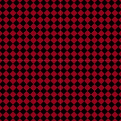 Block Fiesta Black And Carmine Red Fabric by FashionBoulevard