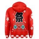 Taiko Red Men s Zipper Hoodie View2