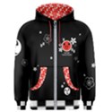 Taiko Black Men s Zipper Hoodie View1