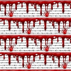Blood And Bobwire Fabric by Combat76clothing