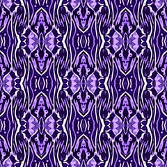 Purple Ethnic Ornament by FloraaplusDesign