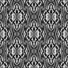 Gray Ethnic Ornament by FloraaplusDesign