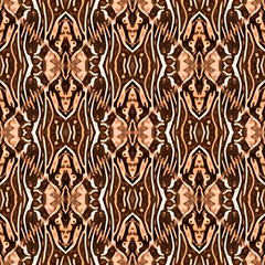 Brown Ethnic Ornament by FloraaplusDesign