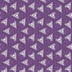 Purple Abstract Decorative Pattern  by FloraaplusDesign