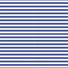 Cvs0089 Ultramarine Blue And White Stripes Fabric by CVFabricShop