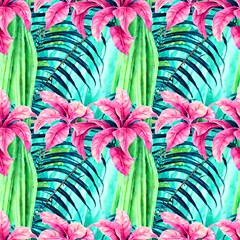 Tropical Botanical Flowers by GardenOfOphir