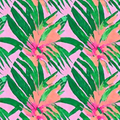 Tropical Leaves by GardenOfOphir
