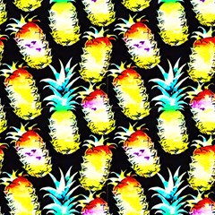 Pineapple Pattern Ombre by GardenOfOphir