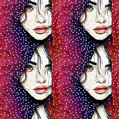 Polka Dots Pattern For Women by GardenOfOphir