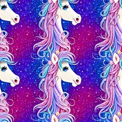 Cute And Colorful Unicorn Pattern  by GardenOfOphir