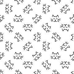 Zen Cat Minimalist by idjy