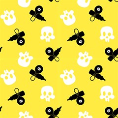 Cute Skulls Baby Gear - Yellow by idjy
