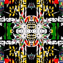 121 African Flag Ericksays Fabric by tratney