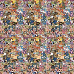 Cartoons Fabric by Skittledust